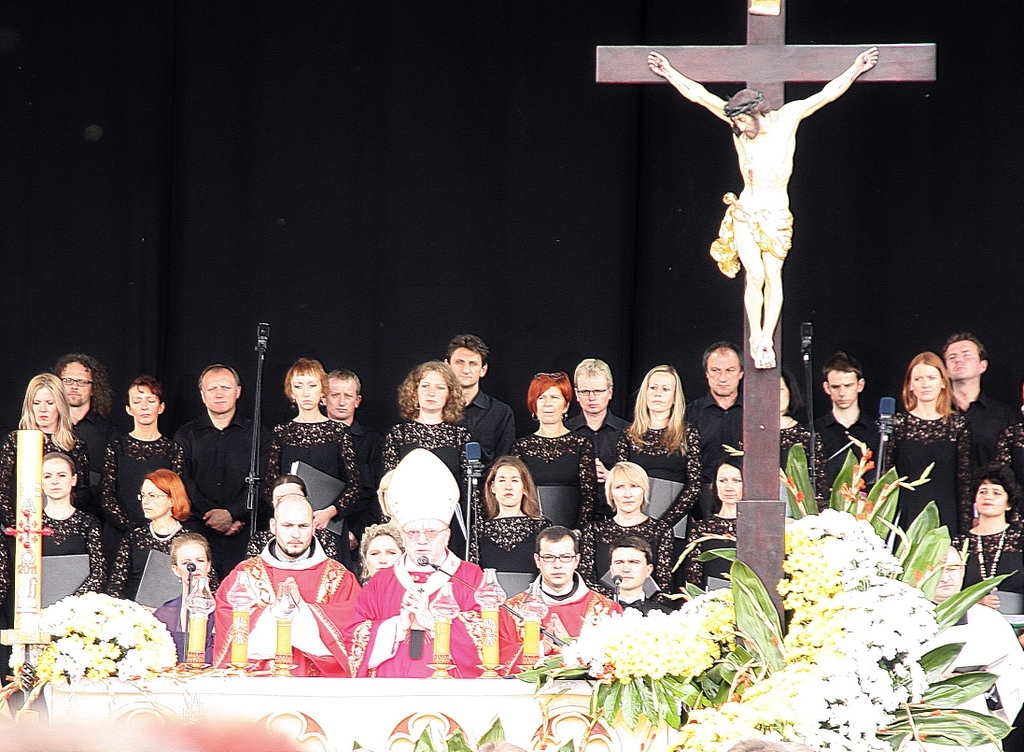 Msza św. dziękczynna za beatyfikację Jana Pawła II